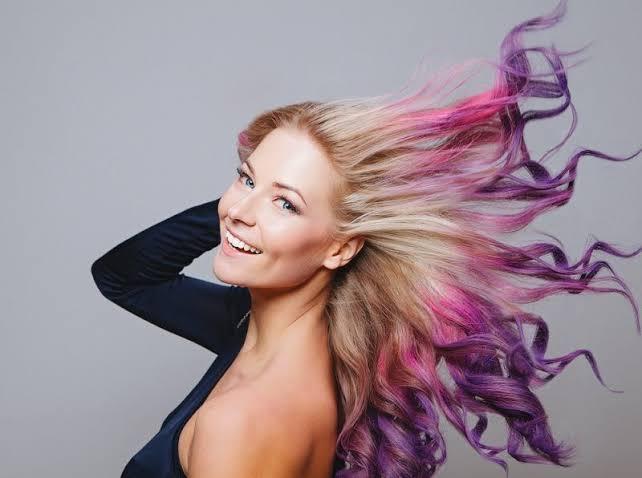 Haare färben